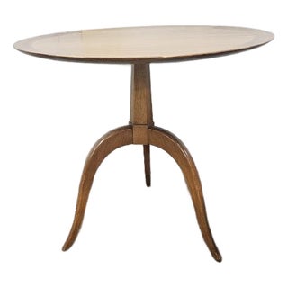 Mid 20th Century Edward Wormley for Dunbar Side Table With Tripod Legs For Sale