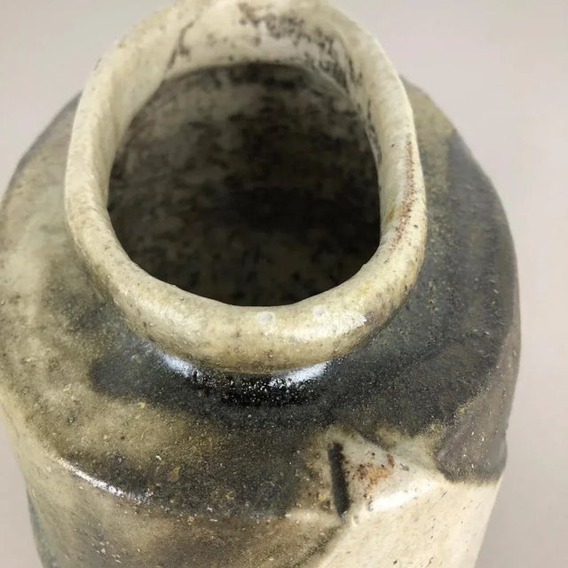 Ceramic Studio Pottery Object Vase from Bruno and Ingeborg Asshoff, Germany, 1960s For Sale - Image 11 of 18