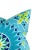 Mid-Century Modern Soleil Pillow Cover in Aqua Blue, Indoor Outdoor Pillow - 20x20 For Sale - Image 3 of 3