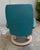 1990s Ekornes Stressless Vintage Lounge Chair With Ottoman For Sale In West Palm - Image 6 of 8