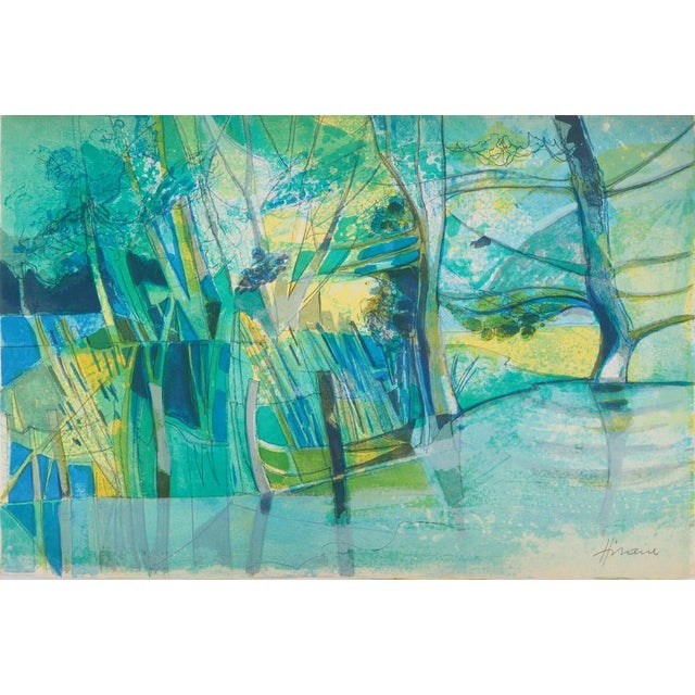 Camille Hilaire, Rives de la Bruche près de Strasbourg, Lithograph For Sale - Image 6 of 6