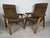 Set of Bow Wood Armchairs from Baumann, 1970s, in Worn conditions. Designed 1970 to 1979 This piece has an attribution...