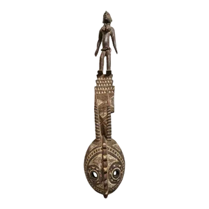 Antique Original Burkina Faso Tribal Mask Mossi