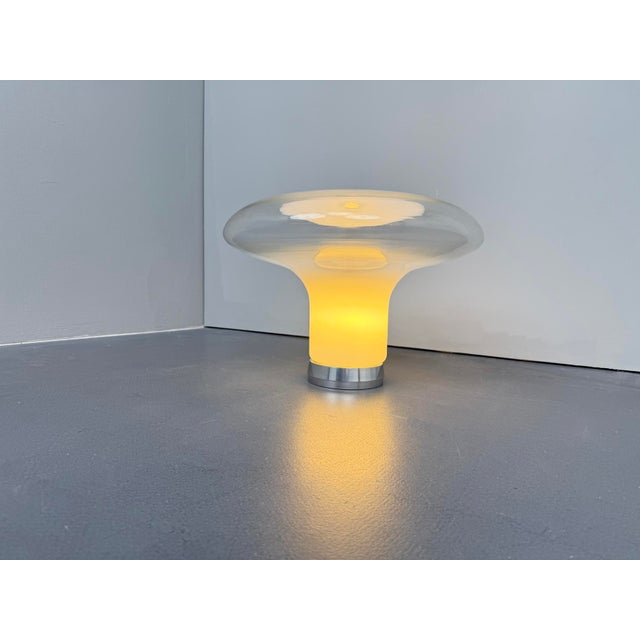 Mid-Century Modern Lesbo Table Lamp by Angelo Mangiarotti for Artemide, Italy, 1960s For Sale - Image 3 of 9