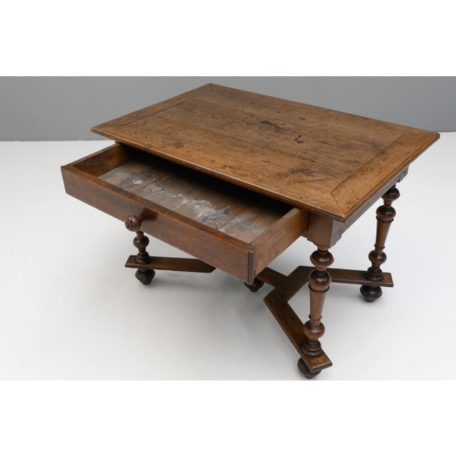 Antique Stretcher Table, 1850 For Sale - Image 6 of 10