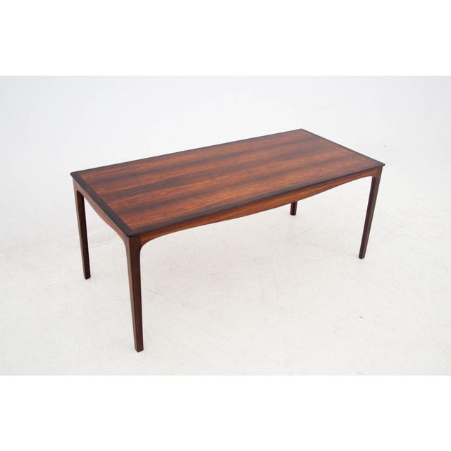 Mid-Century Modern Rosewood Table, Denmark, 1960s For Sale - Image 3 of 10