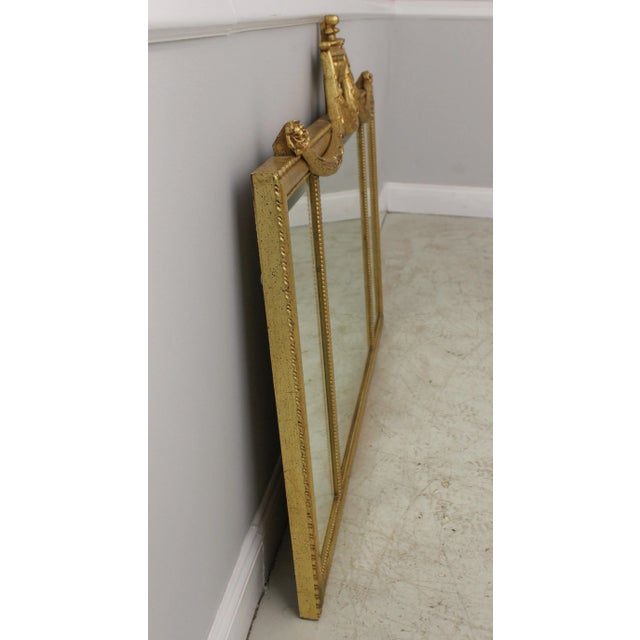 Age: Approx: 20 Years Old Details: Beveled Glass Quality Construction English Style Italian Made Nice Gold Finish Offered...