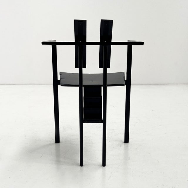 Wood Postmodern Trix Armchair attributed to Karl Friedrich Förster, 1980s For Sale - Image 7 of 11