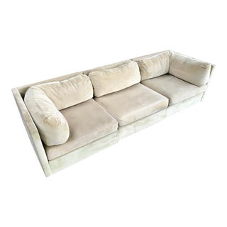 Milo Baughman for Selig Modular Sectional Sofa For Sale