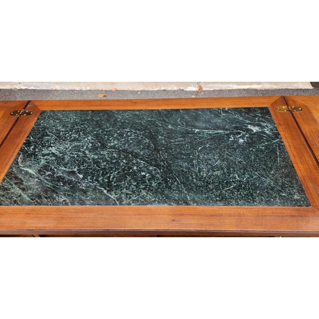 Extendable Dry Bar Rollilng Cabinet For Sale - Image 13 of 14