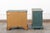 Mid 20th Century Shell Motif Pair of Chests Painted in Rich Peacock For Sale - Image 10 of 13