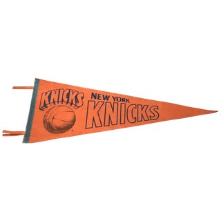 Vintage NY Knicks Banner For Sale