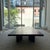 Custom Chabudai Japanese Low Dining Table in Black Reclaimed Oak Solid Wood For Sale In New York - Image 6 of 11
