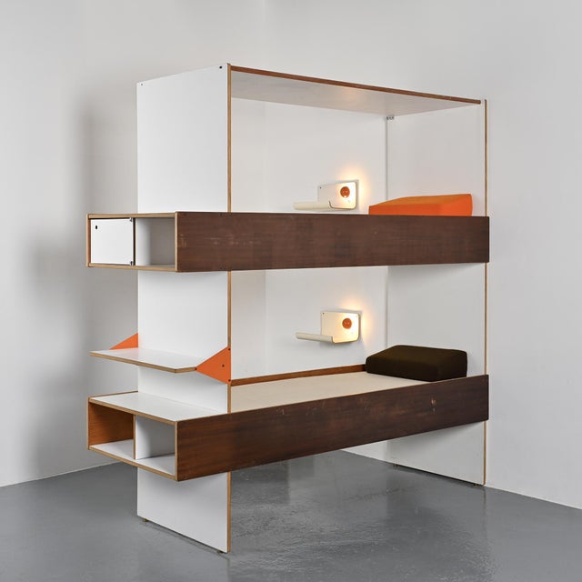 1970s Bunk Bed by Pierre Guariche for La Plagne, 1968 For Sale - Image 5 of 16