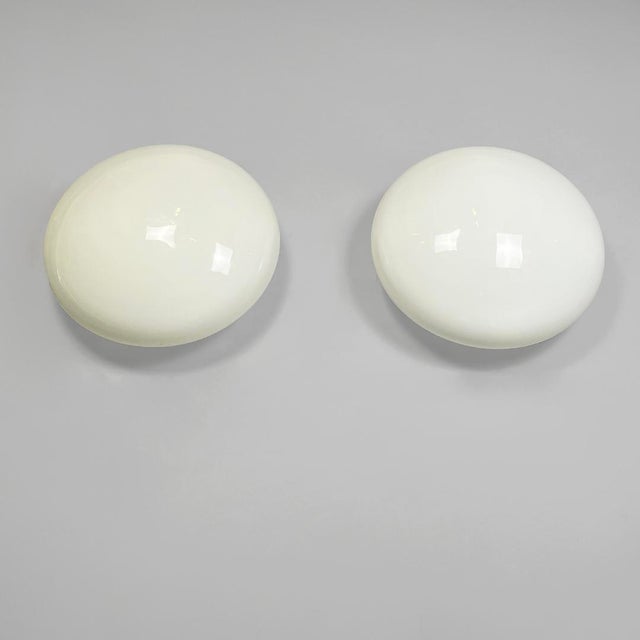 1970s Italian Modern Magnolia Wall Lamps by Sergio Mazza for Quattifolio, 1970s, Set of 2 For Sale - Image 5 of 13