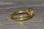 The Grove Avenue: Ladies Vintage 18K Gold Trilogy Ring set with Diamonds For Sale - Image 4 of 8