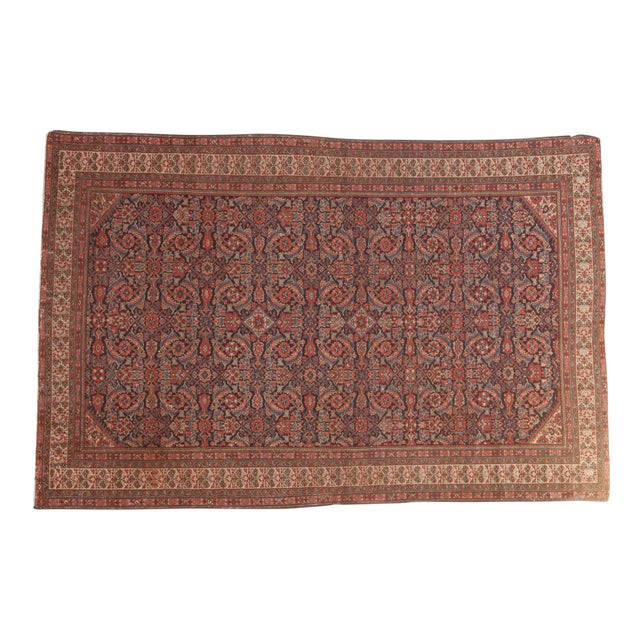 Antique Mission Malayer Rug - 4'3" x 6'5" For Sale
