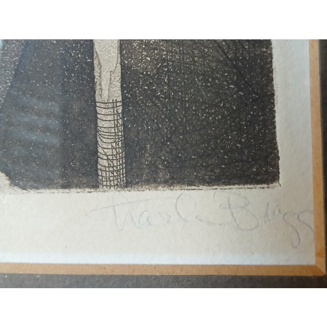 Late 20th Century Charles Bragg Signed Numbered Etching "Side Show" Renowned Satirical Artist For Sale - Image 5 of 5
