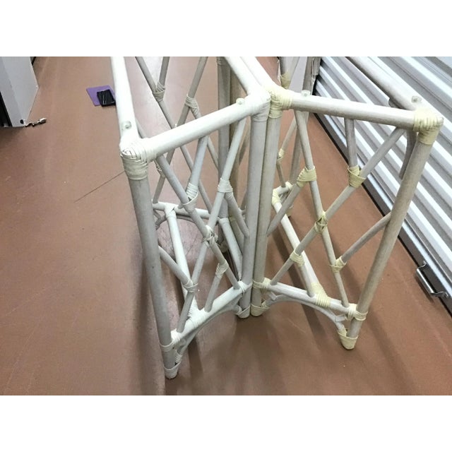 Chinoiserie Bamboo Table Base For Sale In Naples, FL - Image 6 of 9