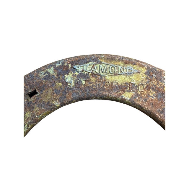 Gemstone Mid 20th Century Diamond Pitching Horseshoes Wall Decor- Set of 3 For Sale - Image 7 of 8