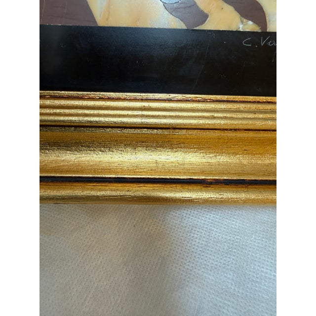 Black Pietra Dura Stone Mosaic of Nuns For Sale - Image 8 of 12