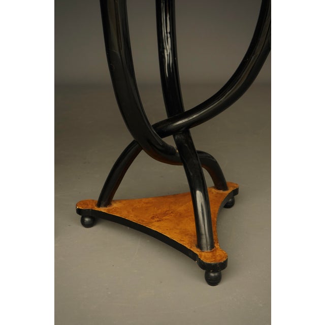 Italian Burl and Birch Wood Side Tables, 1950s, Set of 2 For Sale - Image 10 of 18