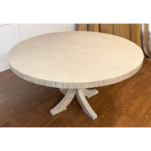 2020s Century Casual Round Dining/Breakfast Table For Sale - Image 5 of 13