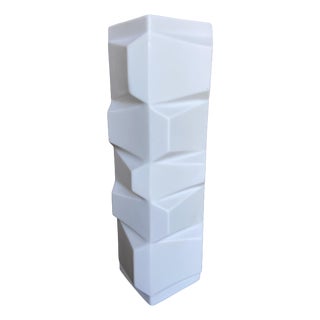 Modernist Sculptural Porcelain Vase from Hutschenreuther, Germany, 1980s For Sale