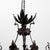 Mid 20th Century Belgium Gothic Bronze Metal Candelabras For Sale - Image 11 of 11