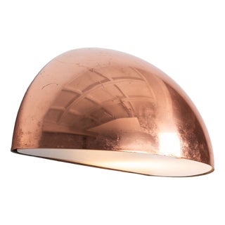 Type 6650 Wall Lamp in Copper by Horn Belysning, 1980s For Sale