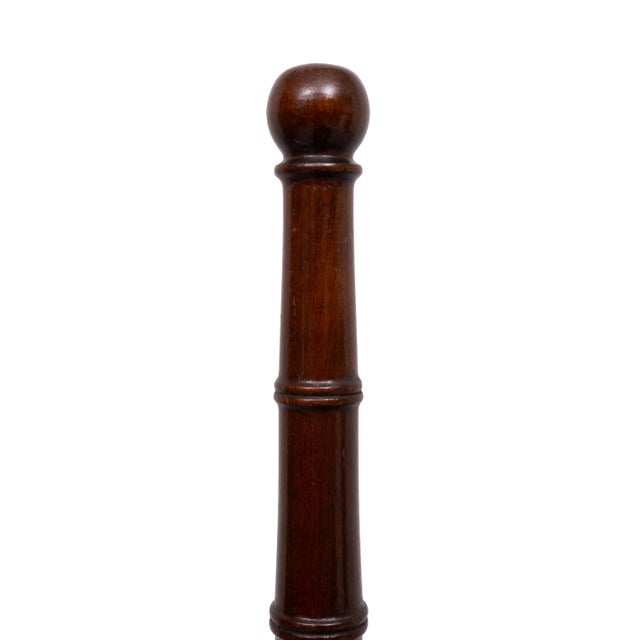 Arthur Brett and Sons Mahogany Library Steps from H. Pander & ZN, England, 1930s For Sale - Image 9 of 12