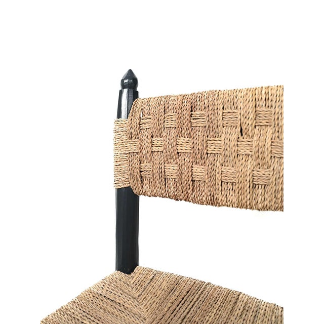 Wood Moroccan Wooden Chairs, 1960s, Set of 5 For Sale - Image 7 of 14