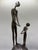 1990s Bronze Figural Woman and Child on Planet Earth Sculpture by John Kennedy For Sale - Image 10 of 11