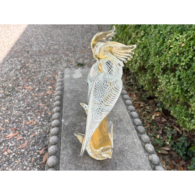 1950s Pair of Murano Glass Parrots For Sale - Image 11 of 11