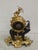 Gilt Bronze Desk Clock with Elephant Angel Decor For Sale - Image 14 of 18