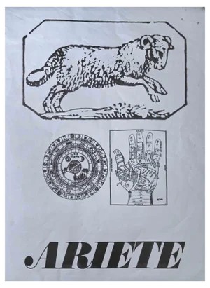 Sergio Barletta, Aries, Screen Print, 1973
