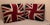 Textile Stylized Union Jack Pillow Uk Flag For Sale - Image 7 of 9