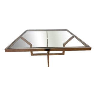 Mid-Century Modern Coffee Table in Chrome, 1970s For Sale