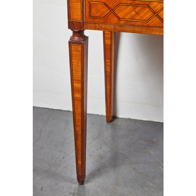 Italian Petite, 19th Century Veneered Desk For Sale - Image 3 of 8
