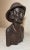 1930s Hand Carved Wooden Balinese Elder Old Man Bust Sculpture Statue Bust For Sale - Image 4 of 13