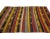 Vintage Turkish Striped Kilim Rug For Sale - Image 4 of 7