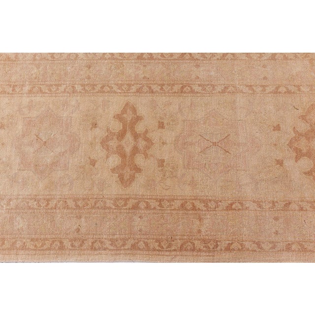 Textile Inspired Traditional Rug Medallion Taupe "Roselace" by Doris Leslie Blau For Sale - Image 7 of 9
