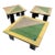 Rare Vintage Alf Italia Postmodern Geometric Coffee & Side Table Set (3 Pieces) For Sale