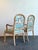 Vintage Faux Bois Fauteuil Chairs - A Pair For Sale In West Palm - Image 6 of 12