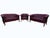 Vintage English Chesterfield Lounge Group in Oxblood Leather, Set of 3 For Sale - Image 5 of 6