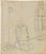 Gabriele Galantara, The Prayer, 1908, Modern Pencil on Paper For Sale