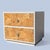 1970s Faux-Burl Laminate Nightstand With Chrome Pulls For Sale - Image 4 of 10