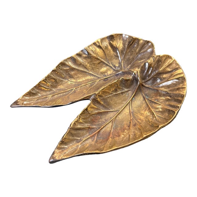 Virginia Metal Craft Brass Ashtray For Sale