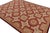 Rug & Kilim Rug & Kilim’s Aubusson Style Rug With Red With Gold Floral Medallions For Sale - Image 4 of 7