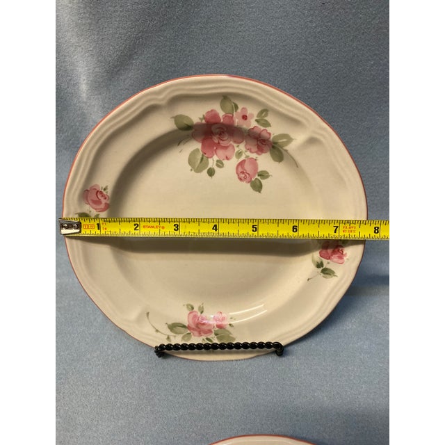1990s Gibson Roseland Fine Stoneware 5-Piece Place Setting For Sale - Image 9 of 18